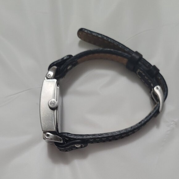 Silver Watch Michael Kors Black Band Ladies Vintage main image 6